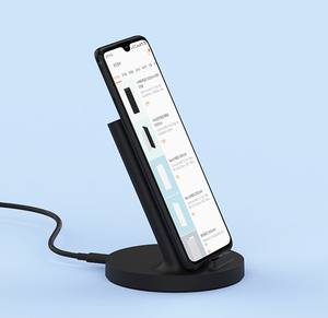 Para la versión global <span class=keywords><strong>Xiaomi</strong></span> Mi <span class=keywords><strong>20W</strong></span> Soporte de <span class=keywords><strong>cargador</strong></span> <span class=keywords><strong>inalámbrico</strong></span> Soporte de teléfono de carga rápida para iPhone para Samsung para teléfono <span class=keywords><strong>Xiaomi</strong></span> - Product Image 5