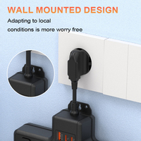 Multiprise électrique universelle Prolongateur de prise murale Prises multiples Prises de courant alternatif Prises de courant avec ports USB