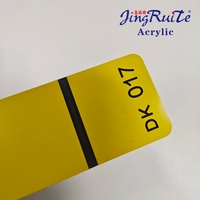 Feuille de plastique ABS gravable au laser Jingruite 1200x600mm - Argent/Or sur noir Découpe/Gravure/Pliage/Polissage Tailles personnalisables