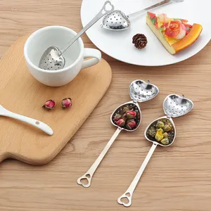 Gadget creativo infusore per tè a forma di cuore souvenir di nozze colino da tè per gli ospiti di nozze