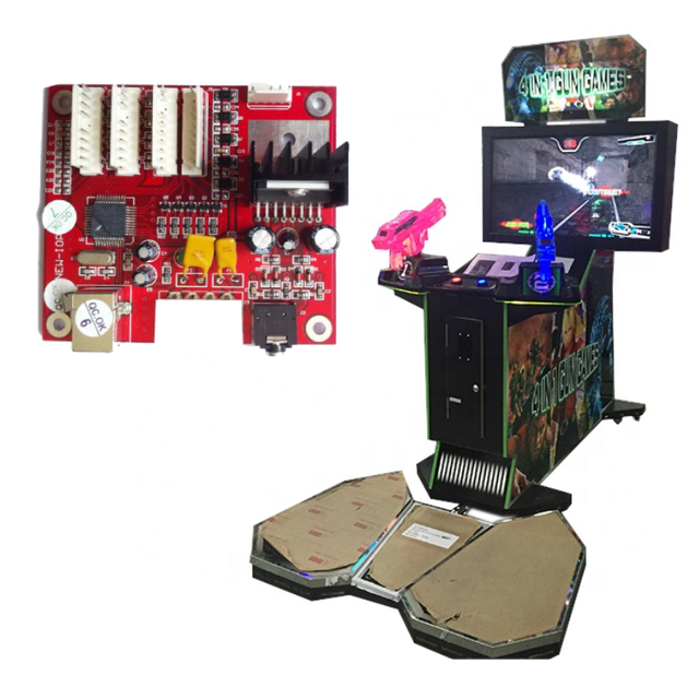 Aliens Arcade Machine Gun Shooting Arcade Game Usb Io Card