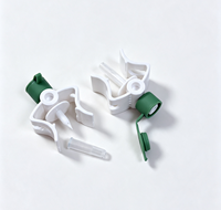 Adaptateur stable pour flacon à pattes de grenouille, accessoires sans aiguille, pointe avec connecteur sans aiguille