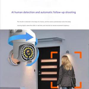 Caméra <span class=keywords><strong>IP</strong></span> PTZ sans fil extérieure intelligente 8MP à double objectif V380 Pro, vidéo 4K, WiFi, surveillance de sécurité domestique - Product Image 3