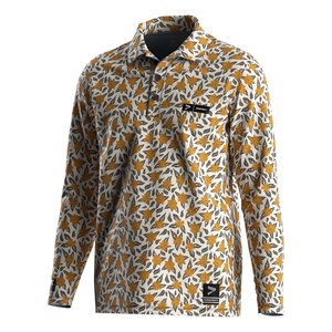 T-shirt à manches longues en polyester pour sublimation ODM, style mi-saison, unisexe, pour le golf - Product Image 1