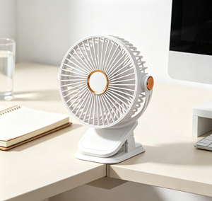 Ventilador de mano portátil recargable personalizado, mini enfriador de aire ligero para exteriores, regalos promocionales diarios. - Product Image 6
