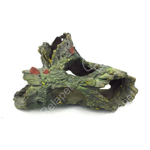 Vervallen Stam <span class=keywords><strong>Aquarium</strong></span>, Betta Vis Ornament, Zoetwater Ornament-Kleine Hars <span class=keywords><strong>Aquarium</strong></span> Decoratie <span class=keywords><strong>Log</strong></span> - Product Image 1