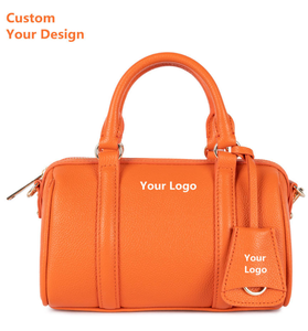 Sac à main pour femme de qualité classique et luxueuse, design personnalisé avec logo, sac Boston en cuir, petit sac à bagages, élégant sac à main pour femme - Product Image 1