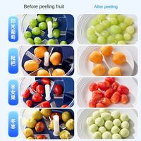 Automatische oplaadbare PP plastic multifunctionele fruit- en groenteschilmachine met roestvrijstalen mes voor thuiskeuken