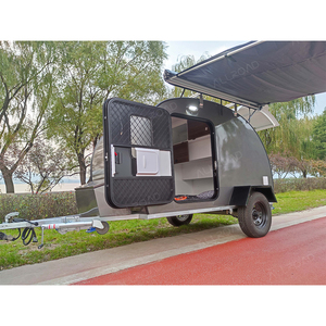 Mini caravanas, caravanas pequeñas, <span class=keywords><strong>remolque</strong></span> móvil, <span class=keywords><strong>tienda</strong></span> de campaña en el techo, mini <span class=keywords><strong>remolque</strong></span> camper - Product Image 2