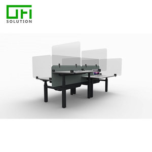 Panel <span class=keywords><strong>de</strong></span> Privacidad <span class=keywords><strong>de</strong></span> Plexiglás para <span class=keywords><strong>Oficina</strong></span>, Separador <span class=keywords><strong>de</strong></span> Escritorio <span class=keywords><strong>de</strong></span> Acrílico, Biombo <span class=keywords><strong>de</strong></span> Vidrio para Cubículo - Product Image 6