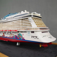 Modèle réduit sur mesure de 113 cm, artisanat en plastique fait main, cadeau de luxe pour la logistique, modèle de navire de croisière de luxe pour passagers