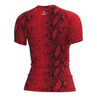 Haut de compression pour femmes, séchage rapide, élastique, rashguard à sublimation pour l'entraînement au BJJ, MMA, fitness