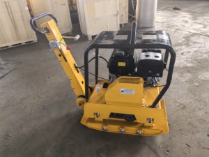 Compactador de carretera de arena de dos vías HZR220, motor eléctrico diésel de gasolina, compactador de tierra de hormigón vibratorio, compactador de placa Reversible - Product Image 2