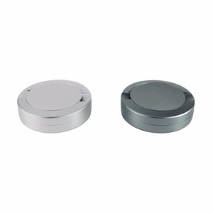 CNC Aluminum Snus Can Double Layer Silicone Airtight Waterproof Metal Snuff Tin Laser Engraved Custom Logo Pocket Storage Case - Product Image 1