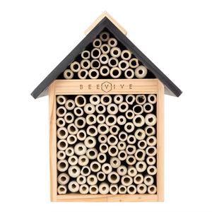 Casa de Insectos de Madera Beevive de 10-14 Pulgadas, Caja de Nido para Abejas Colgante para Exteriores, Decoración de Jardín - Product Image 2