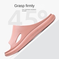 Sandales de luxe pour femmes en EVA, à bout ouvert, avec logo personnalisé en relief, plateforme souple et épaisse, légères et antidérapantes, collection Printemps