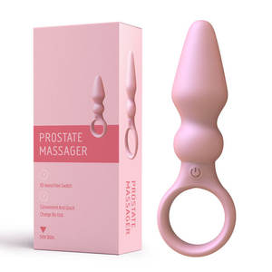 Juguetes Sexuales para Adultos, Vibrador Anal y Tapón Anal con Cuentas Vibratorias, Accesorios Sexuales Anales para Hombres - Product Image 2