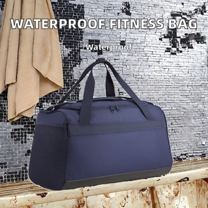 Bolsa de Lona Diagonal Resistente de Poliéster para Equipaje, Entrenamiento, Yoga, Viajes, Impermeable, con Logotipo Personalizado, Unisex, para Gimnasio y Deportes - Product Image 2
