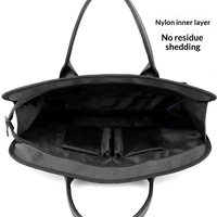 Sac fourre-tout portable B4 en tissu Oxford de haute qualité, imperméable, grande capacité, porte-documents avec poignée pour le bureau, l'école et les affaires