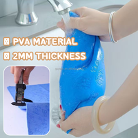Serviette pour animaux de compagnie super absorbante en PVA, séchage rapide, serviette de bain pour chien et chat