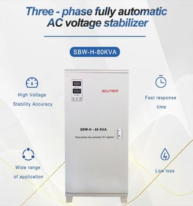 समूह इलेक्ट्रोजीन के लिए तीन चरण मुआवजा स्टेबलाइजर 80kva स्वचालित वोल्टेज नियामक - Product Image 4
