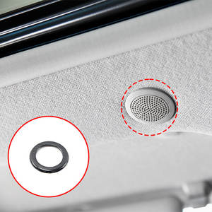 <span class=keywords><strong>2018</strong></span> <span class=keywords><strong>Stonic</strong></span> OEM piezas interiores de acero inoxidable altavoz de techo Pequeño anillo brillante decorativo Kits interiores de acero inoxidable automotriz - Product Image 4