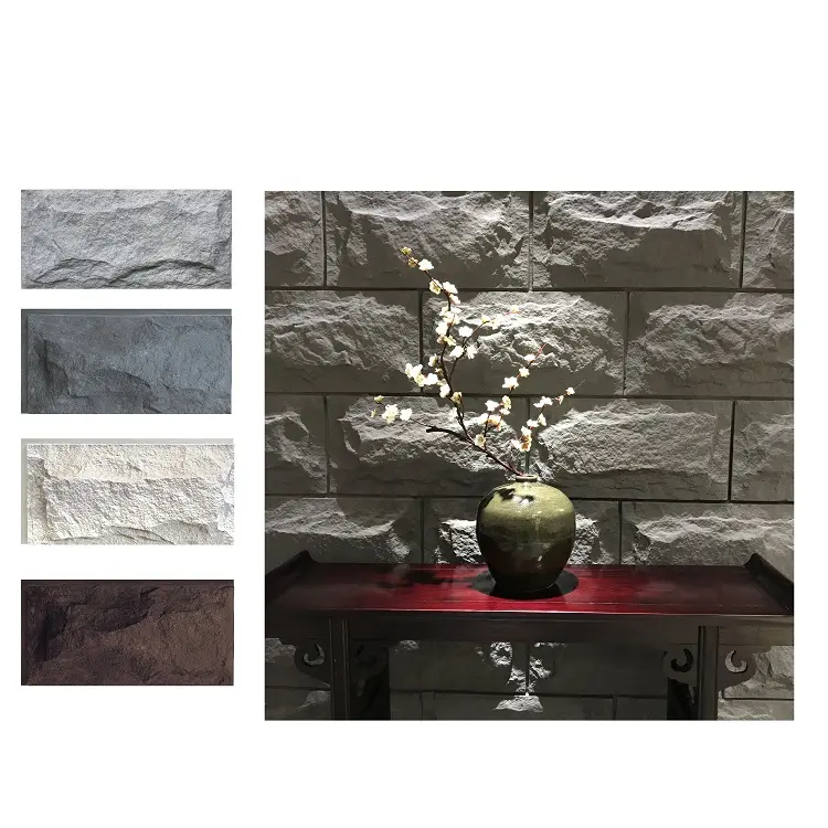 Pvc Wood Plastic Composite Mushroom Stone Cladding Soft Tiles For Counter Topceiling Cupboard Floor Building Materials
