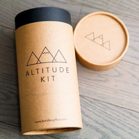 Tube d'expédition de conception simple faite sur commande de boîte de cylindre de stratification brillante jetable recyclable pour l'emballage de T-shirt avec le chapeau en plastique
