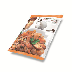 Impresión flexográfica italiana de alta calidad con 3 sellos laterales para bolsas retráctiles, cremallera frontal, aperitivos duraderos para mascotas, alimentos para mascotas reciclables, tamaño personalizado - Product Image 3