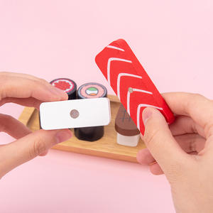 Nouvelle maison de jeu en <span class=keywords><strong>bois</strong></span> pour bébé 2025, jeu de <span class=keywords><strong>cuisine</strong></span> magnétique de simulation de sushi, jouets éducatifs de <span class=keywords><strong>cuisine</strong></span> factice pour filles de 9 à 12 ans - Product Image 4