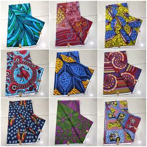 थोक हेवीवेट कॉटन ब्रोकेड कपड़े बाटिक कनाारा अफ्रीका के मोम कपड़े - Product Image 1