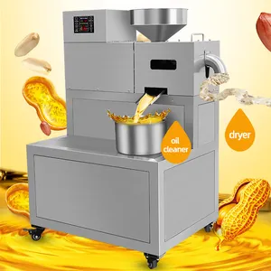 Factory Price Stainless steel cooking oil press 10KG/H cold press coconut oil machine