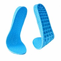 Semelles intérieures de sport AureRight blanches en ETPU et PU Popcorn, absorbant les chocs, résistantes à l'usure, écologiques, anti-odeurs, pour le basketball