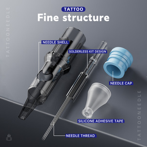 เข็มสัก Tuffking ขนาดมาตรฐาน ใช้ได้กับเครื่องสักทุกชนิดที่ใช้ตลับหมึก - Product Image 4