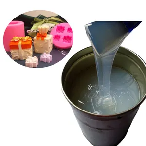 シリコーンカップおよびデザート用の食品グレードの高耐熱液体シリコーンゴム0-80 ShoreA半透明1:1/10:1 39100000