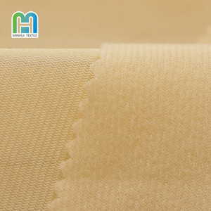 Tissu en velours 100% polyester tricoté avec boucles, 140 GSM, sous-couche composite en mousse PU lisse pour la décoration intérieure - Product Image 1