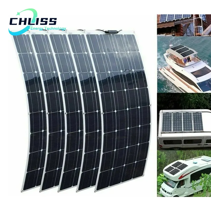 amorphous silicon film flexible foldable portable solar panel 460watt