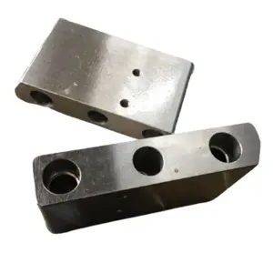 CNC Parts Machining Metal Accessories Custom Nickel Plated Insert Block 4 Axis