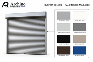 Puerta Enrollable <span class=keywords><strong>de</strong></span> Aluminio <span class=keywords><strong>de</strong></span> Alta Resistencia para Comercios, Puerta <span class=keywords><strong>de</strong></span> Seguridad para Fachadas, Puertas Enrollables <span class=keywords><strong>de</strong></span> Aleación Extruida, Precio <span class=keywords><strong>de</strong></span> Fábrica - Product Image 4