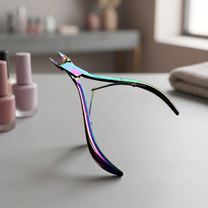 Coupe-cuticules professionnel en acier inoxydable, outil de coupe de précision pour manucure professionnelle - Product Image 4