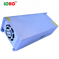 Alimentation industrielle à découpage à sortie unique 0~80V DC 10A, entrée AC 230V/120V, certifiée CE ROHS pour applications industrielles, transformateur