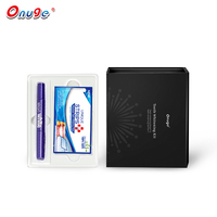 CP/HP/no peróxido de blanquear los dientes kit incluyendo tiras de blanqueamiento dientes, pluma de Gel