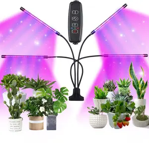 4 Kopf LED Grow Light Voll spektrum Phytolamp für Pflanzen Voll spektrum Phyto Wachstums lampe