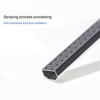 Barre d'espacement en aluminium soudée, barre d'espacement durable, barre d'espacement de précision