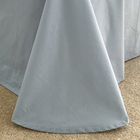 Parure de lit de luxe en coton peigné 40S, style bohème, jacquard ajouré, 4 pièces, ton Morandi, pour la maison, l'hôtel, la chambre à coucher