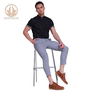 2019 Oem diseño personalizado mejor venta Slim Fit <span class=keywords><strong>Formal</strong></span> de negocios de trabajo <span class=keywords><strong>joven</strong></span> de pantalón hombre traje de pantalón - Product Image 5