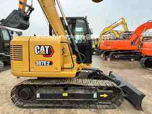 Mini-excavatrice hydraulique d'occasion CAT307E, 7,27 tonnes, moteur et pompe inclus, origine Japon, garantie 1 an - Product Image 4