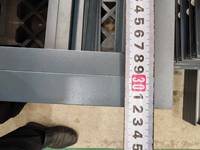 Fenêtre à battant en aluminium TOMA avec persiennes, fenêtre en aluminium avec verre à persiennes