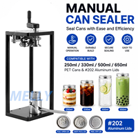 Machine de scellage manuelle 86 83 52MM pour boîtes PET, boîtes de conserve et gobelets de boissons gazeuses