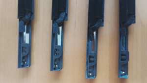 Kit <span class=keywords><strong>de</strong></span> 4 Uds. Tira meteorológica para <span class=keywords><strong>ventana</strong></span>, burlete, moldura <span class=keywords><strong>de</strong></span> <span class=keywords><strong>ventana</strong></span>, <span class=keywords><strong>alféizar</strong></span> exterior negro para Ford Escort 2014-2019 - Product Image 5